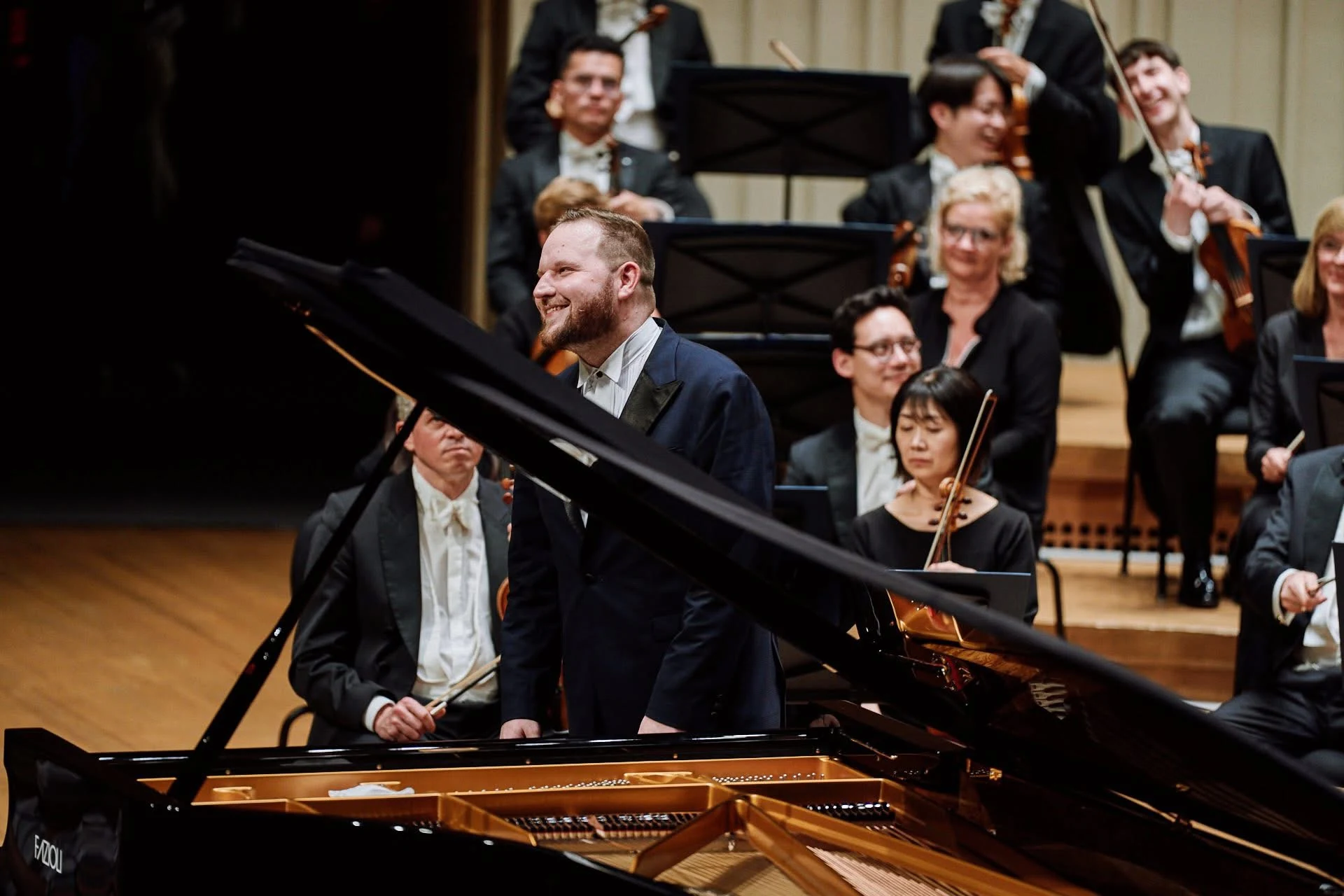 Lukáš Vondráček on stage
